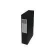 Exabox opbergdoos Rug 60 mm Glanzend karton - A4 - Zwart - Exacompta