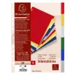 Flexibele polypropyleen tabbladen 6 posities - A4 - Gekleurde assorti - Exacompta