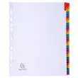 Tabbl.karton 160g A4+ index 31 tabs wit 