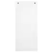 Pak van 100 effen horizontale tabbladen met perforatie - 105 x 240 mm - Wit - Exacompta 