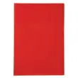 Zakje van 10 hoesjes met gladde PVC-hoek, hoge sterkte 13/100e - A4 - Rood - Exacompta 