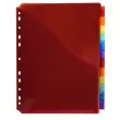 Tabbladen PP A4+ L-map + etiket 12 tabs
