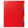 Tabbladen PP A4 voor showalb/ring 10tabs