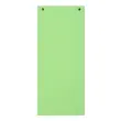 Pak van 100 effen horizontale tabbladen met perforatie Forever - 105 x 240 mm - Groen - Exacompta