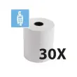 Rol voor bankkaartbonnen 60 x 47 mm - 1-laags thermisch 55 g/m2 zonder BPA - Exacompta 