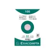 Pak van 100 kaartjes onder folie - gelinieerd bristol niet-geperforeerd 148 x 210 mm - Roze - Exacompta