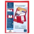 Polypropyleen presentatiehoes Krea Cover - A4 - Rood - Exacompta