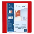 Personaliseerbare PP-ringmap Kreacover - 4 D-ringen 60 mm - Maximaal A4 - Rood - Exacompta 