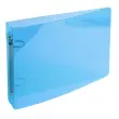 Ringmap voor fiches 100 x 150 2 ringen 25 mm polypropyleen Crystal colours - Assortimentele kleuren - Exacompta