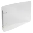 Ringmap voor bristolkaarten 125 x 200 2 ringen 25 mm polypropyleen Crystal colours - Cristal - Exacompta