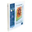Ringmap 4 ringen 15 mm ondoorzichtig polypropyleen 5/10e Krea Cover - A4 - Wit - Exacompta