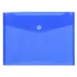 PK 5 Envelop tas klittenb. PP A4 blauw