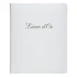 Gastenboek Alpille 26x22cm 140bl wit 