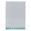 Blok control 29,7x21 4 kol 70 bl grijs