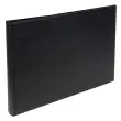PVC omslagenordner met ronde rug, 4 ringen van 30 mm - A3 liggend - Zwart - Exacompta