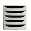 ECOBOX Kast met 5 laden - Grijs - Exacompta
