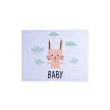 Album boek 30p. wit 28,5x22cm BABY grijs