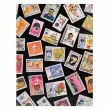 Album met sportpostzegels 16 zwarte pagina's - 22,5 x 30,5 cm - Visueel - Exacompta