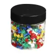 200 prikbordsp. Push Pins 10mm diam ass