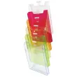 Verticale wandordner A4 (6) - Arlequin transparant glanzend - Exacompta