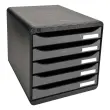 BIG-BOX PLUS - Zwart/zilver - Exacompta