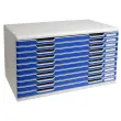 MODULO A3 - 10 laden - Lichtgrijs/blauw - Exacompta