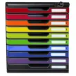 MODULO A4/10zwart/arlequin sluiting met sleutel 