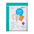 Magnetische PVC A4 turquoise clipboard