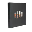 Album boek 60p zwart 29x32cm MILANO Zwart 