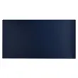 Zachte PU onderlegger 35x60cm marine/blauw