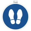 Plakbord verplicht stop 35cm
