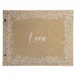 Album met schroeven 40p. wit 37x29cm KRAFT