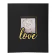 Boekalbum LOVE - 60 pagina's - 29 x 32 cm - Zwart - Exacompta