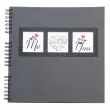 Speciaal trouwfotoalbum - Spiralen - 60 pagina's - 32 x 32 cm - Exacompta 