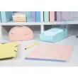 Leerdoos BUNNYBOX A7 koraal/helder