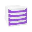 BIG-BOX Chromaline kristal/violet transparant - Exacompta