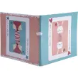 Boekalbum KAART - 30 pagina's - 25 x 25 cm - Roze en blauw - Exacompta 