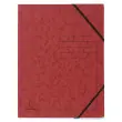 Elastomap z/klep. gedruckt 355g rood