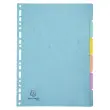 Intercal. 6P A4 Gekleurd glanzend 400 g AQUAREL - Exacompta 