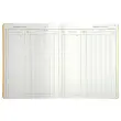 Verticale kasboeking - 31,5 x 24,5 cm - 6 debetkolommen / 6 kredietkolommen - 80 pagina's - Exacompta