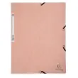 Elastomap glanskart.3klep AQUAREL roze