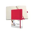 sigel Notitieboek Conceptum, A5, gelijnd, rood