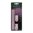 FABER-CASTELL Schrijfset SLEEVE, roze 