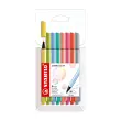 STABILO Viltstift pointMax, kartonnen etui van 8, pastel