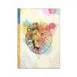 RNK Verlag Notitieboekje 'Leeuw', A4, 96 pagina's, effen