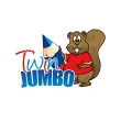Kores TWIN Jumbo kleurpotlood, blauw/rood, driehoekig