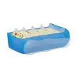 HAN Kaartendoos CROCO, A7 liggend, doorschijnend rood 