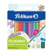 Pelikan Driehoekige kleurpotlood SILVERINO fijn, etui 