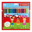 STABILO Kleurpotloden color, zeshoekig, kartonnen etui