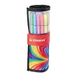 STABILO Viltstift Pen 68, set van 25 ARTY Editie